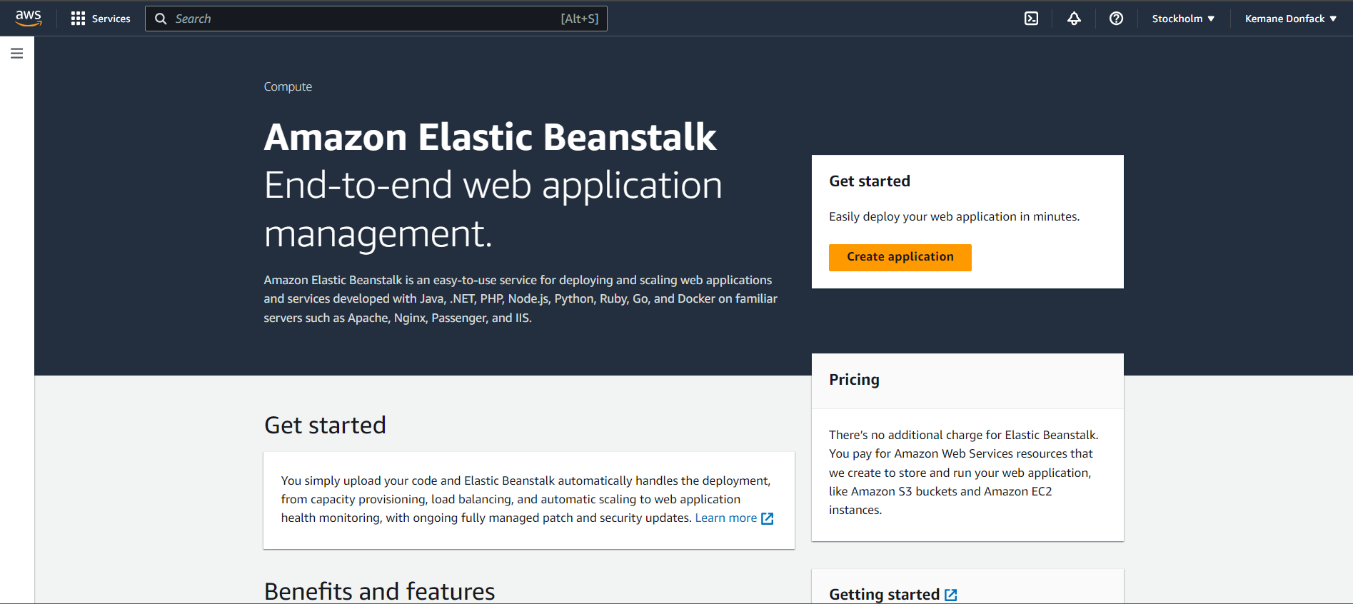 AWS Elastic Beanstalk